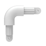 Freedom 4-in x 4.5-in White Aluminum Line Connector