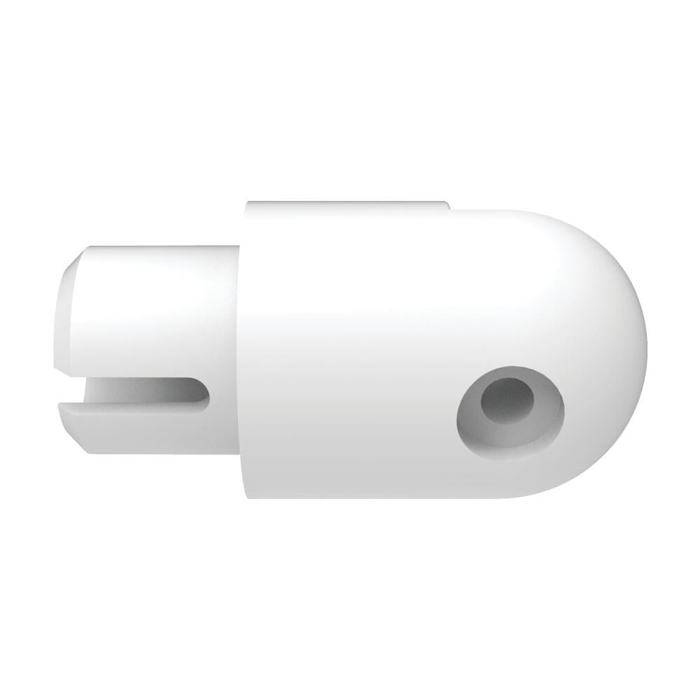 Freedom 3.75-in x 3.75-in White Aluminum Line Connector