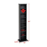 Prepac Black Transitional Composite Media Cabinet
