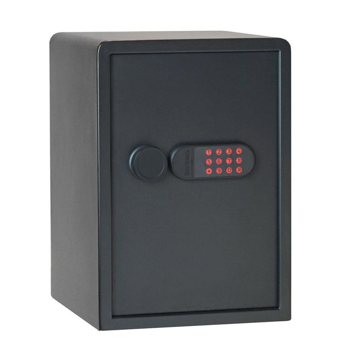 Sanctuary Home and Office Security Series Front Open Personal Vault with 2-Shelves and Illuminated E-Lock - Super Arbor