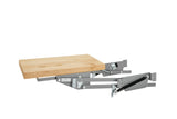 Rev-A-Shelf ML Series Heavy-Duty Mixer Lift with Soft-Close, 11-3/4 in W x 20 in D Maple Shelf