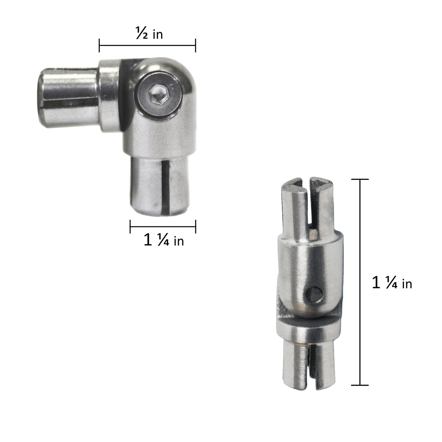 DOLLE 3/8-in x 1-1/4-in Prova Stainless Steel Round Deck Baluster (8-Pack)