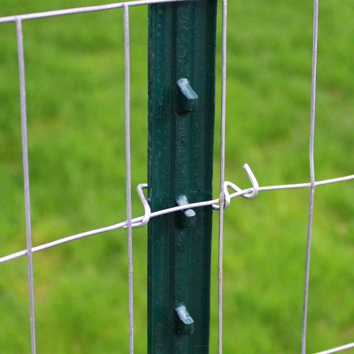 GARDEN CRAFT 4-in Silver Metal Fasteners For Garden Fence 25-Pack