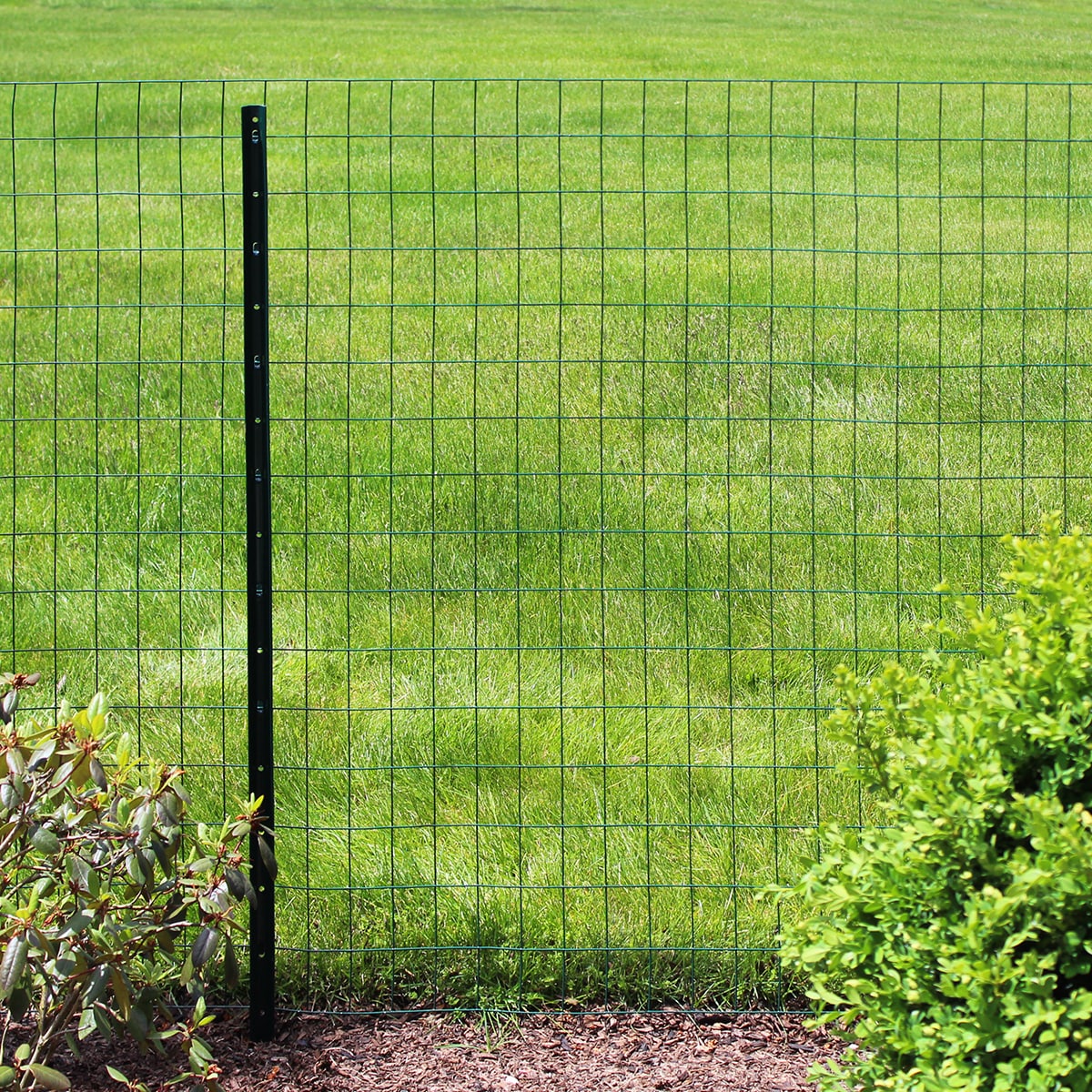 GARDEN CRAFT 50-ft Green PVC Coated Steel Welded Wire Rolled Fencing with Mesh Size 3-in