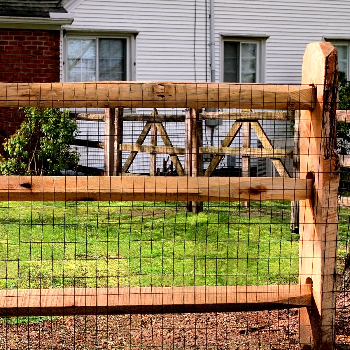 GARDEN CRAFT Black Steel Welded Wire Fencing, 50-Ft x 4-Ft, PVC-Coated