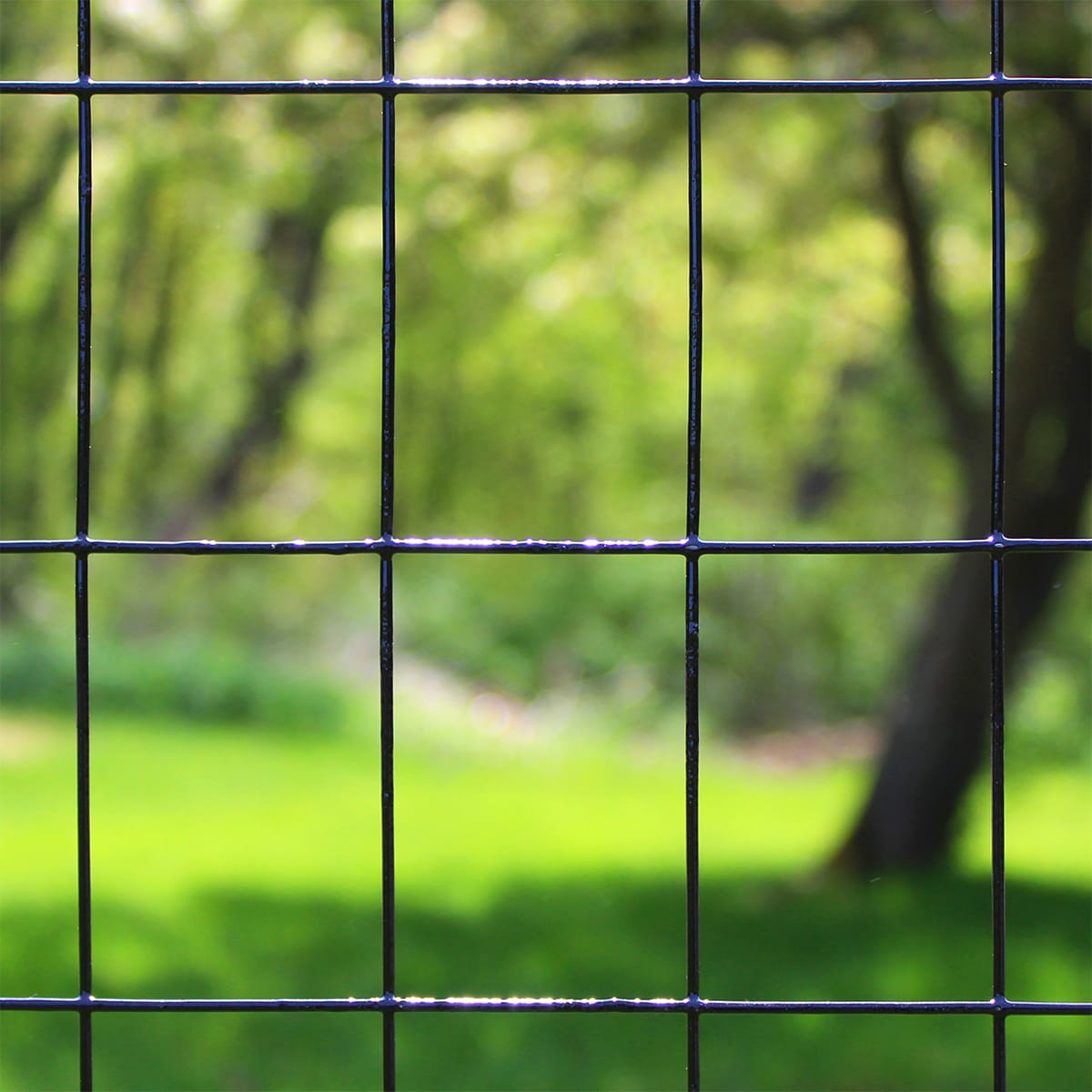 GARDEN CRAFT Black Steel Welded Wire Fencing, 50-Ft x 4-Ft, PVC-Coated