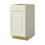 allen + roth Pattingham 18-in W x 34.5-in H x 24-in D Harbor 1-Drawer Base Fully Assembled Cabinet (Raised Panel Square Style)