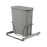 Knape & Vogt 20-Quart Plastic Pull Out Trash Can