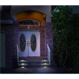 Bronze Solar-Powered Step Lights (2-Pack) - Super Arbor