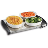 6.6 Qt. Stainless Steel Buffet Server with 3-Crocks