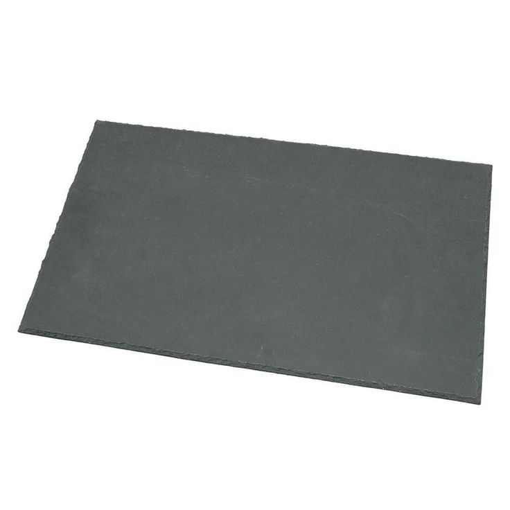 Natural Slate Stone 12 in. x 20 in. Rectangular Serving Board Cheese Platter Dinning Serving Board