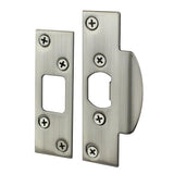 Satin Nickel Security Strike Kit