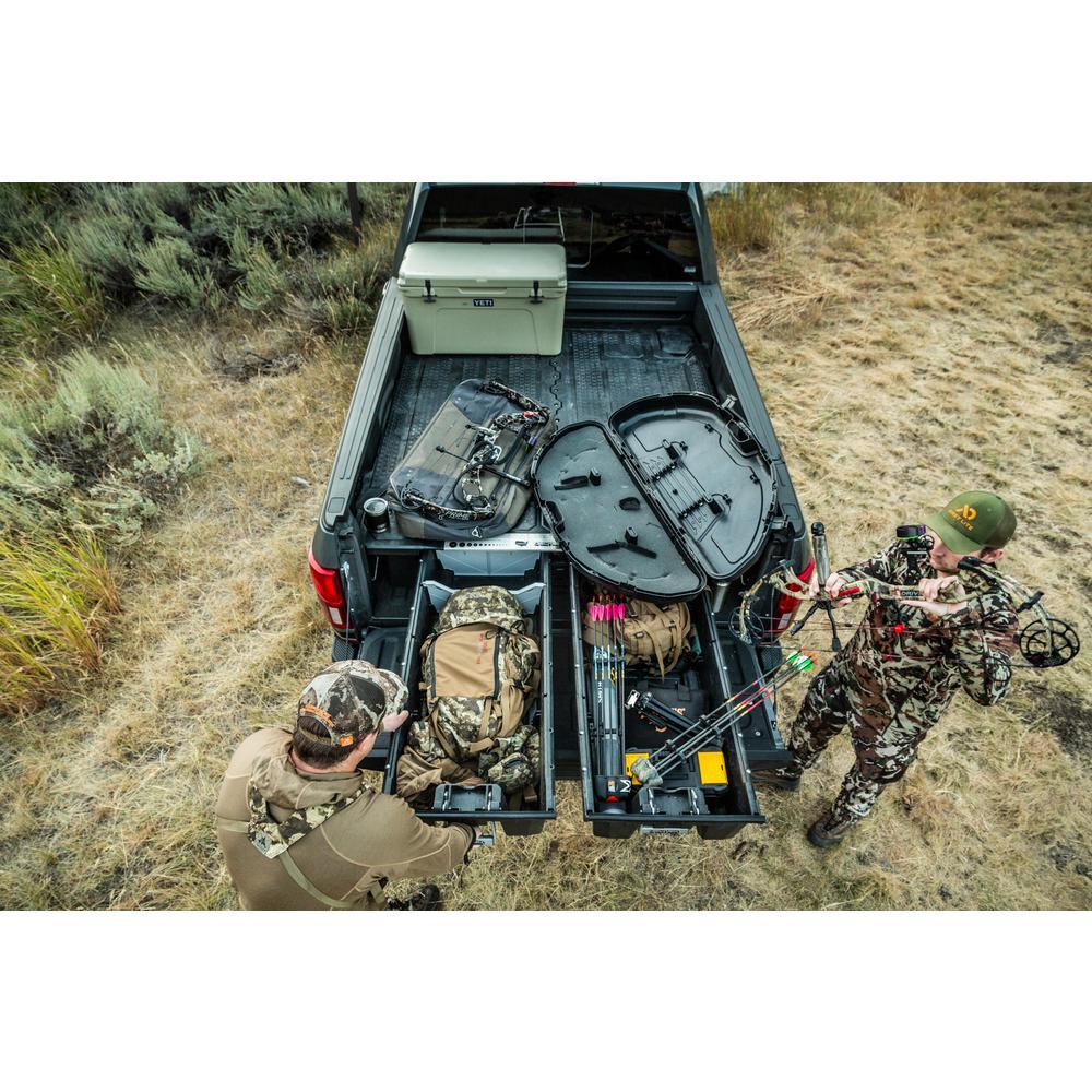 DECKED 5 ft. 6 in. Bed Length Pick Up Truck Storage System for Ford F150 Aluminum (2015 - Current) - Super Arbor