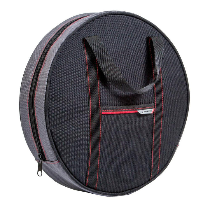 14 in. 6-Pocket Cord/Cable Tool Bag in Black - Super Arbor