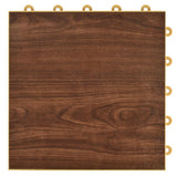 Greatmats Click Tile 12-1/8 in. x 12-1/8 in. Maple Interlocking Basement Plastic and Vinyl Floor Tile (24-Pack) (24.5 sq. ft.)
