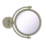 Allied Brass 8-in x 10-in Polished Nickel Double-Sided Magnifying Wall-Mounted Vanity Mirror