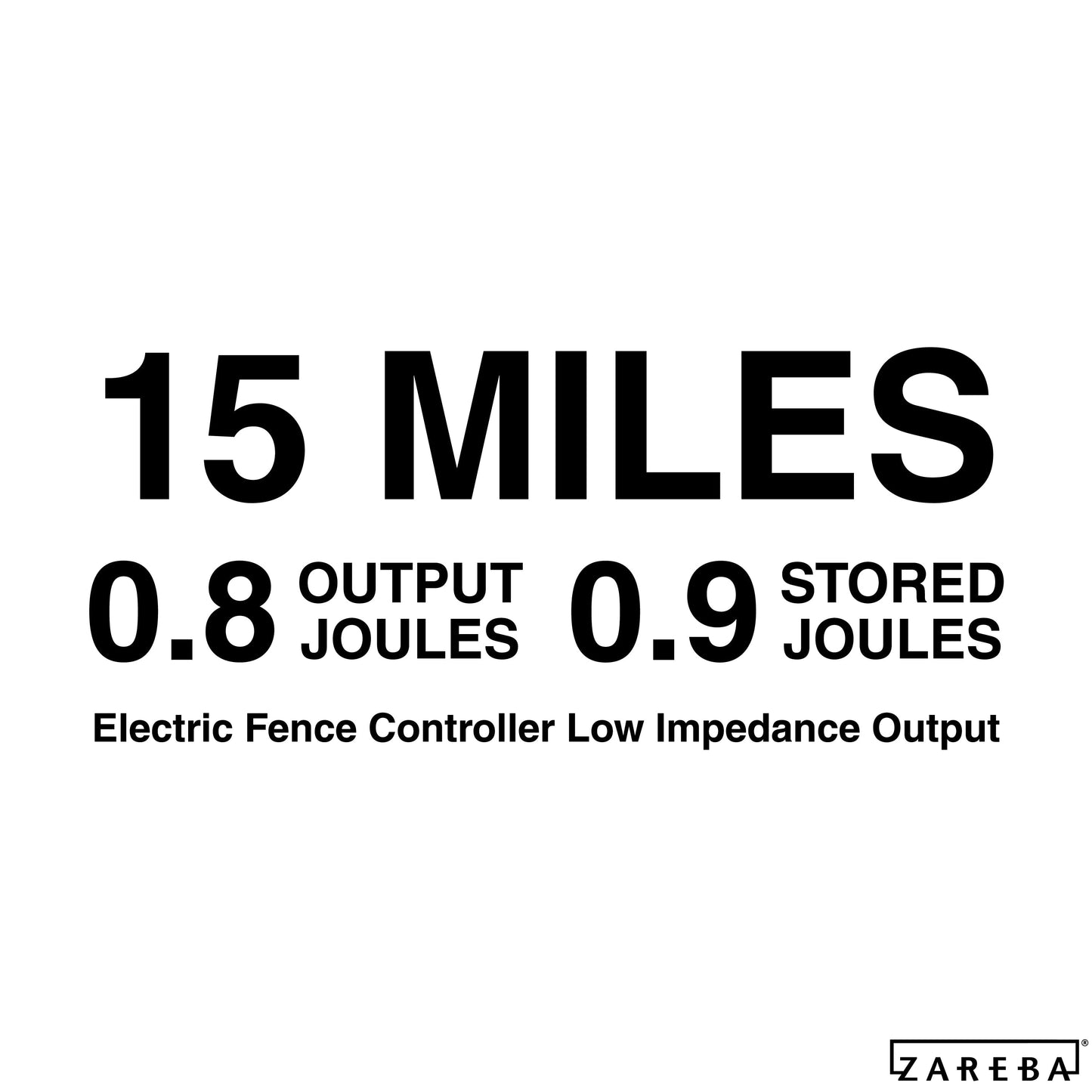Zareba Systems 15-Mile Battery-operated Electric Fence Charger