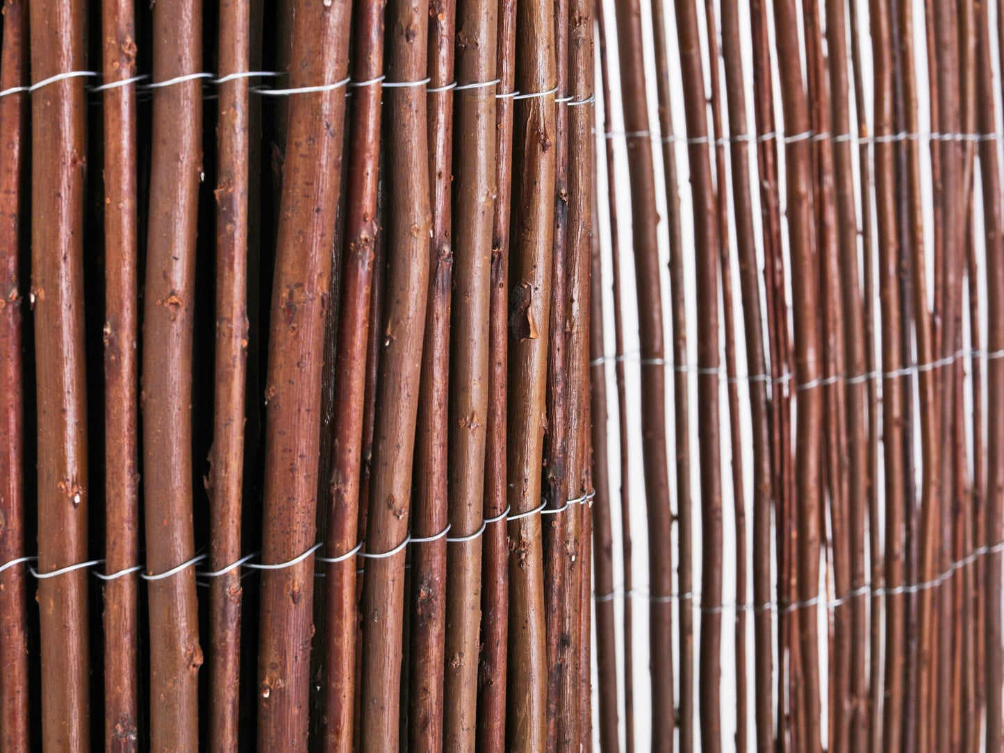 Backyard X-Scapes 16-ft x 6-ft 0.75-Gauge Brown Wood Bamboo Fencing Rolled Fencing