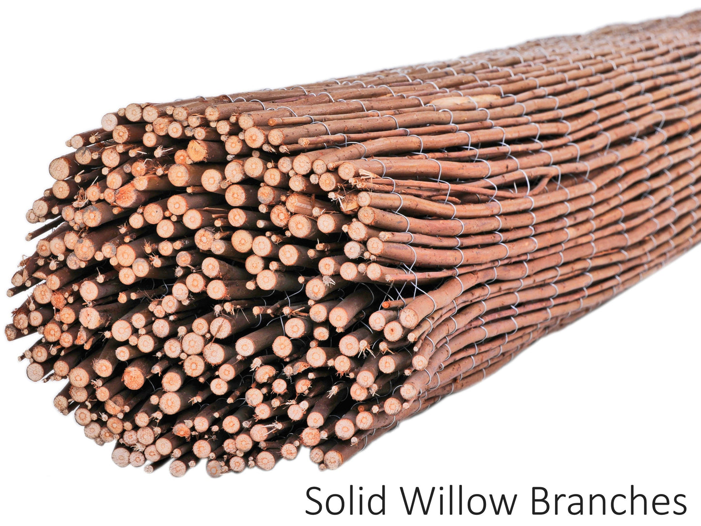 Backyard X-Scapes 16-ft x 6-ft 0.75-Gauge Brown Wood Bamboo Fencing Rolled Fencing