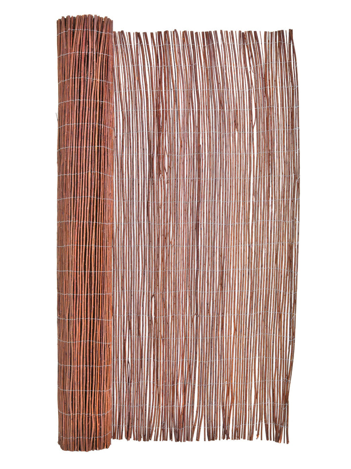 Backyard X-Scapes 16-ft x 6-ft 0.75-Gauge Brown Wood Bamboo Fencing Rolled Fencing