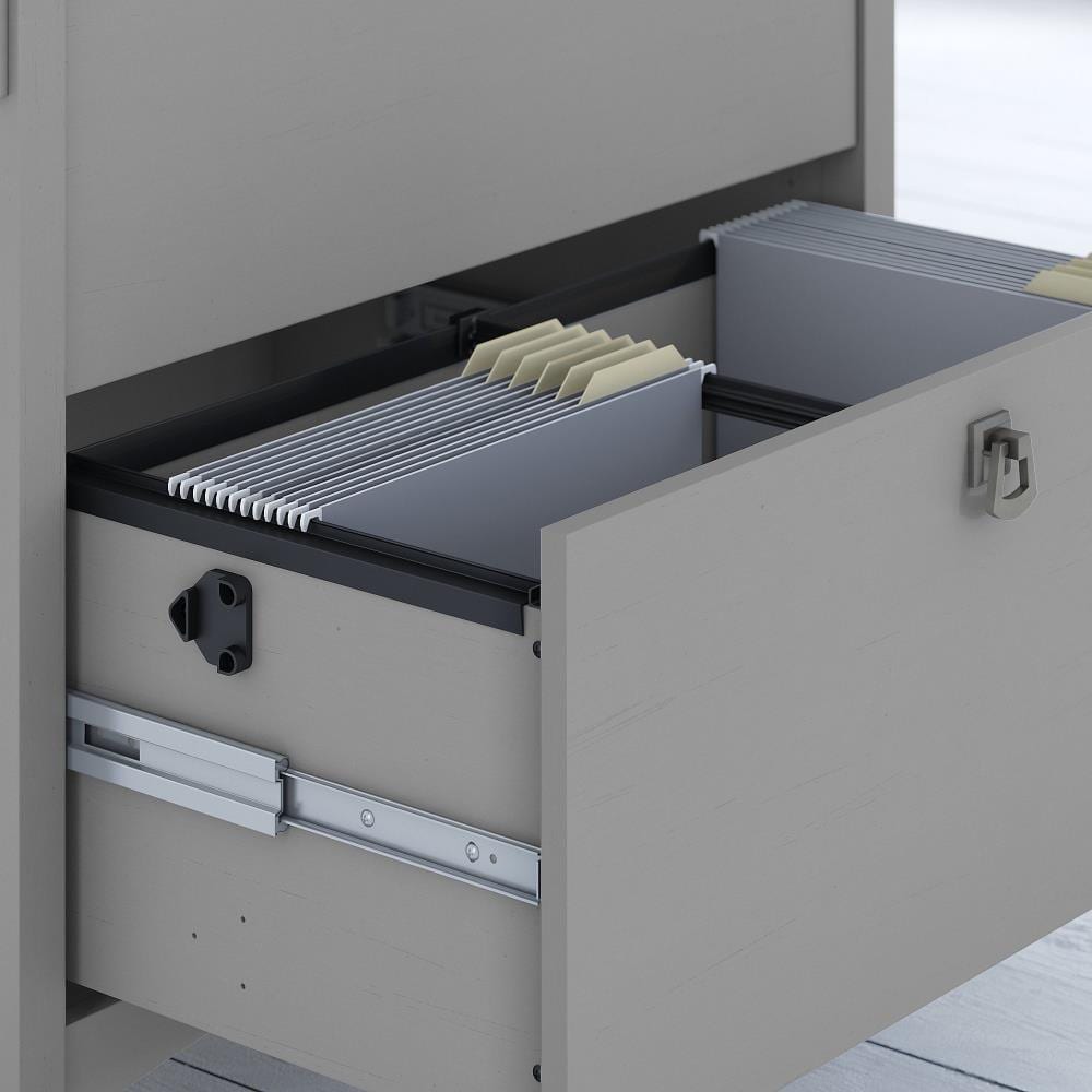 Bush Furniture Salinas Cape Cod Gray 2-Drawer 31.73-in File Cabinet