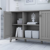 Bush Furniture Salinas Cape Cod Gray 6-Shelf Office Cabinet