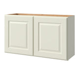 allen + roth Pattingham 36-in W x 20.625-in H x 12-in D Harbor Wall Fully Assembled Cabinet (Raised Panel Square Door Style)