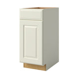 allen + roth Pattingham 15-in W x 34.5-in H x 24-in D Harbor 1-Drawer Base Fully Assembled Cabinet (Raised Panel Square Style)