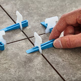 Project Source 100-Pack 2.36-in W x 0.51-in L Plastic Tile Spacer and Leveling Clips