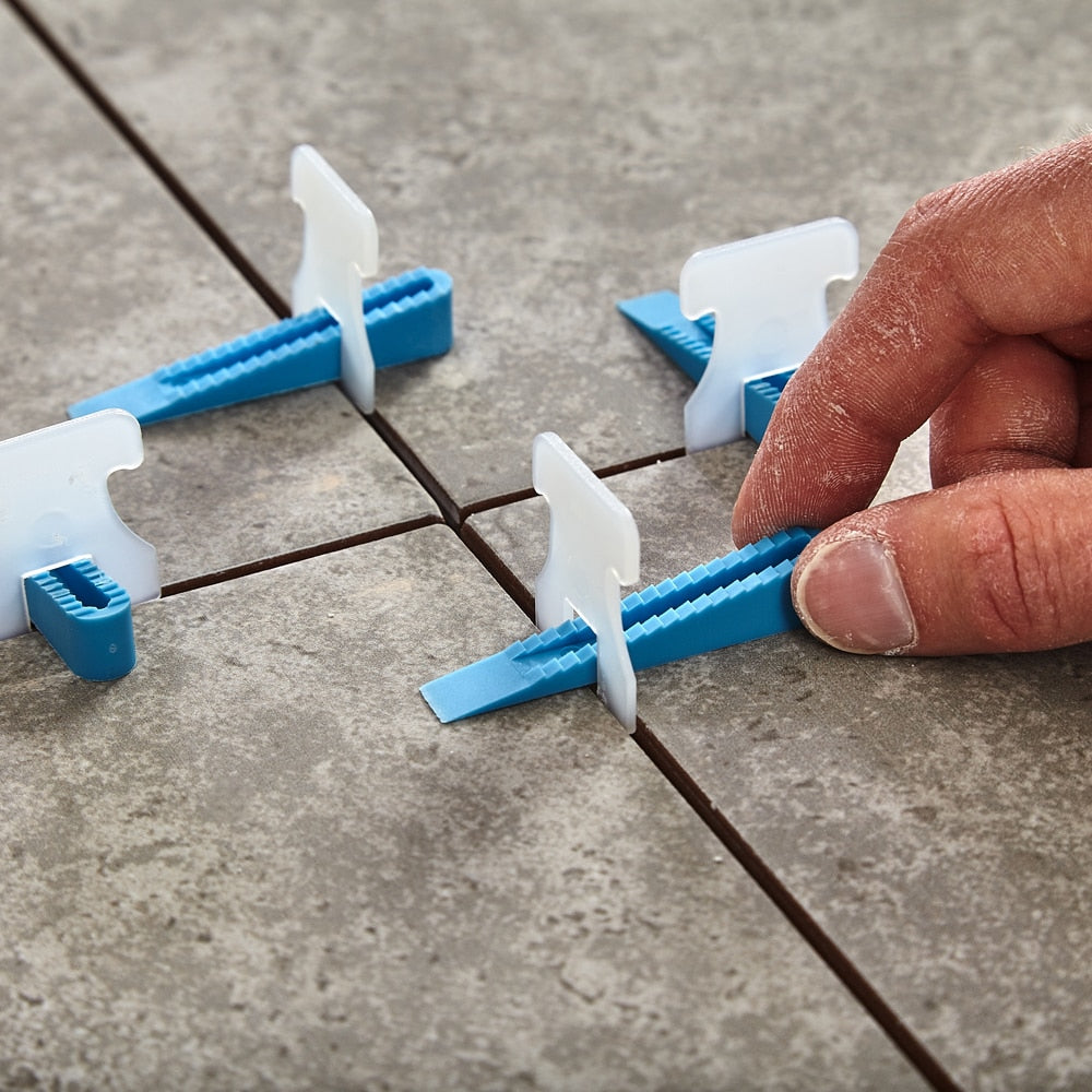 Project Source 100-Pack 1.25-in W x 1.6-in L 1/16-in Plastic Tile Leveling Spacers (Clips)