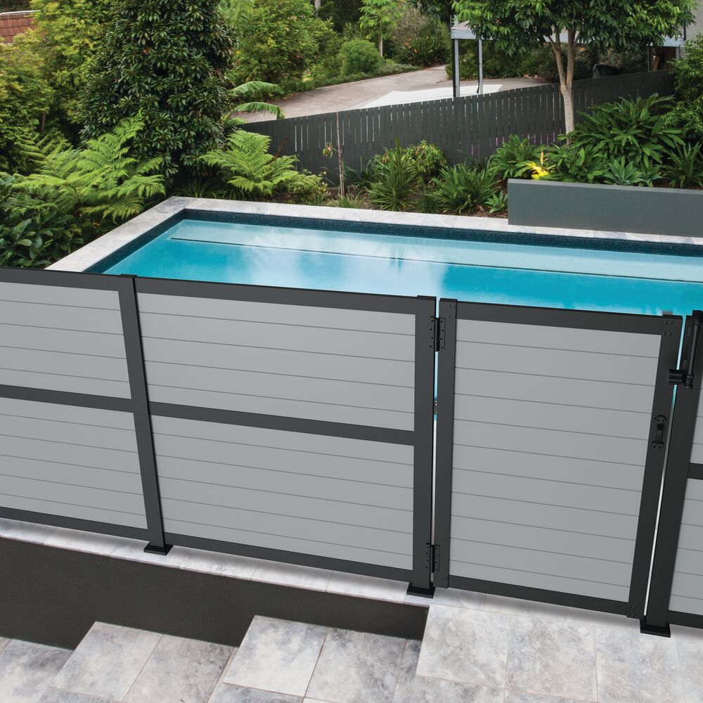 Freedom 66-in Gray PVC Infill Boards (6-Pack)
