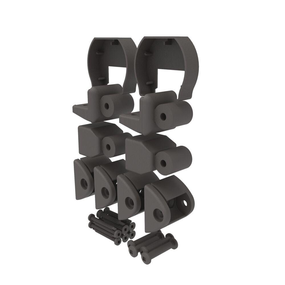 Freedom 7.188-in x 3.375-in Winchester Matte Bronze Aluminum Stair Connector