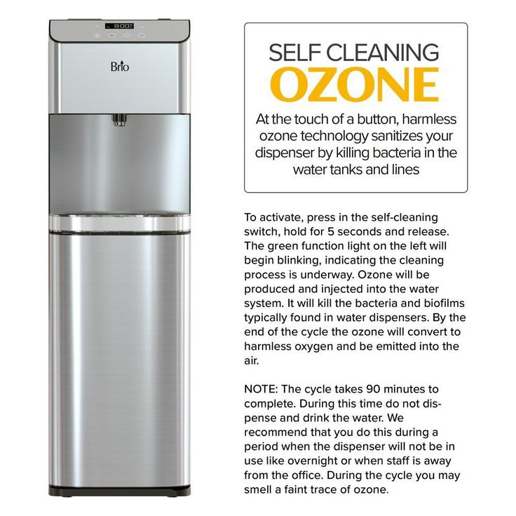 Moderna Self-Cleaning Advanced Bottom Loading Water Cooler