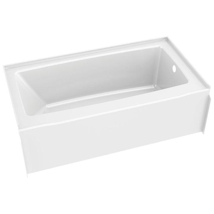Classic 500 60 in. x 32 in. Soaking Bathtub with Right Drain in High Gloss White