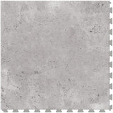 Perfection Floor Tile Travertine Collection Silver/Satin Vinyl Tile Sample, 3 in. x 10 in., 20‑mil Wear Layer
