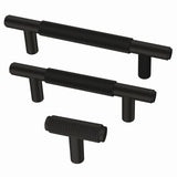 Brainerd Knurled Bar (96mm) Center to Center Cylindrical Bar Drawer Pull