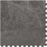 Perfection Floor Tile Sample – Travertine Collection Amtico/Satin Interlocking Vinyl Tile, 3 in x 10 in, 15-mil Wear Layer