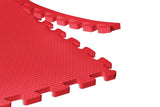 Norsk Red 24 in. x 24 in. x 0.47 in. Foam Interlocking Floor Mat (6-Pack)
