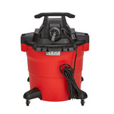 CRAFTSMAN 16-Gallon 6-HP Portable Wet/Dry Shop Vacuum, 2-1/2-in Hose, 20-ft Cord (CMXEVBCV1660L)