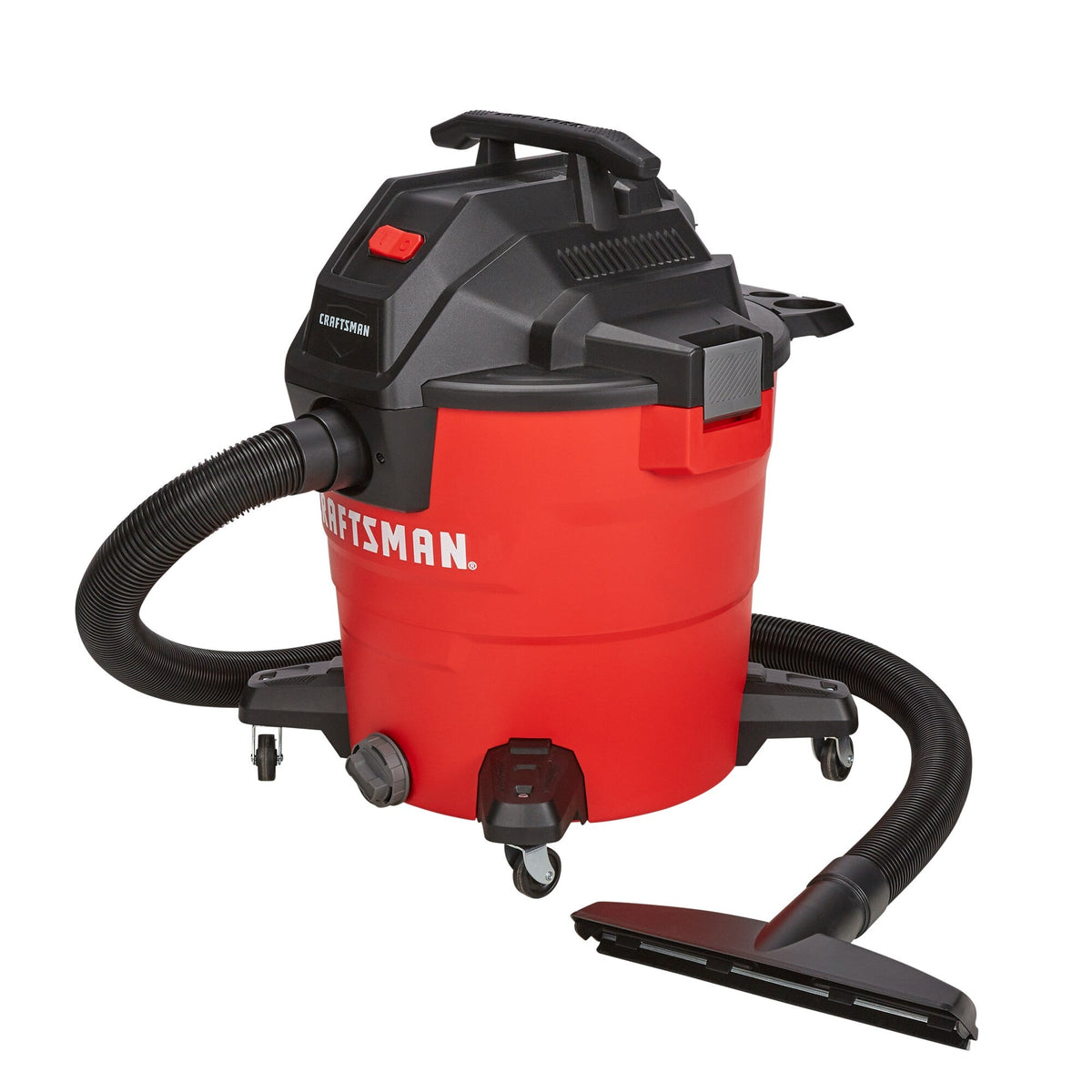 CRAFTSMAN 16-Gallon 6-HP Portable Wet/Dry Shop Vacuum, 2-1/2-in Hose, 20-ft Cord (CMXEVBCV1660L)
