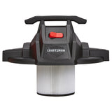 CRAFTSMAN 16-Gallon 6-HP Portable Wet/Dry Shop Vacuum, 2-1/2-in Hose, 20-ft Cord (CMXEVBCV1660L)