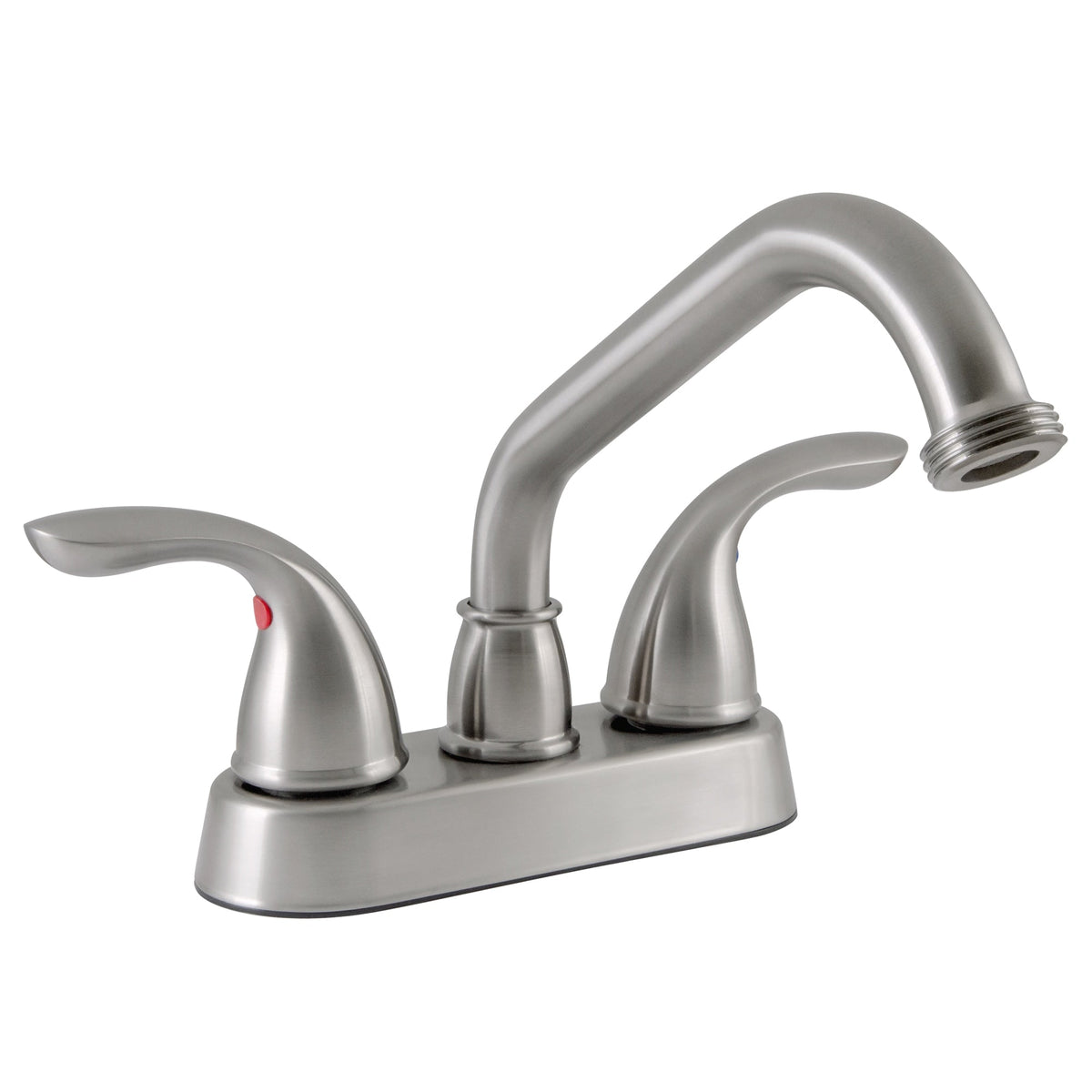 Design House Ashland Satin Nickel 2-handle Deck-mount Utility Faucet