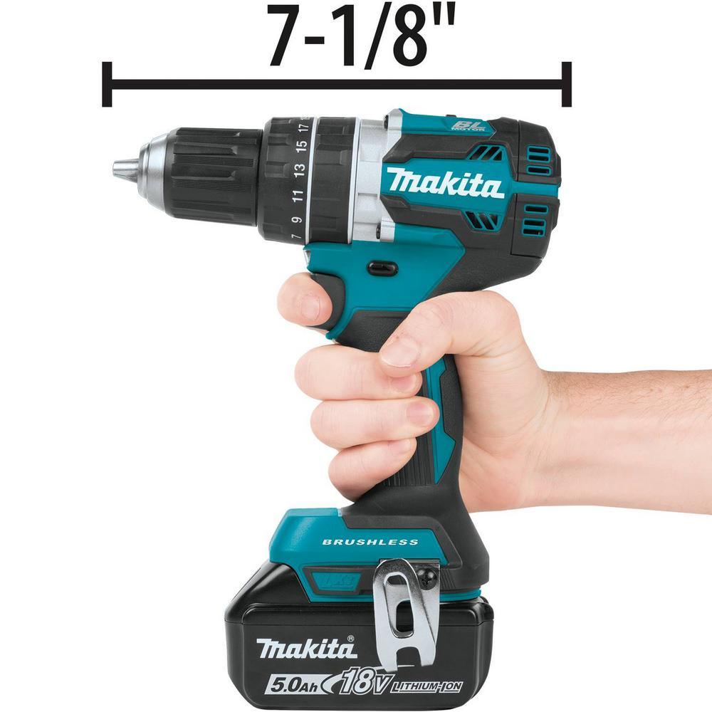 18-Volt 4-Piece 5.0Ah LXT Lithium-Ion Brushless Cordless Combo Kit Hammer Drill/ Impact Driver/ Recipro Saw/ Flashlight - Super Arbor
