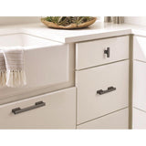 Amerock Status (128mm) Center to Center Rectangular Bar Drawer Pull