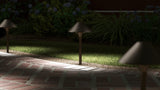 Kichler 3-Watt Olde Bronze Low Voltage Hardwired LED Path Light, 200 Lumens, 3000K