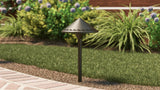Kichler 3-Watt Olde Bronze Low Voltage Hardwired LED Path Light, 200 Lumens, 3000K, 20-in H x 8-in W
