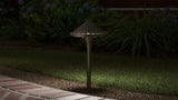 Kichler 3-Watt Olde Bronze Low Voltage Hardwired LED Path Light, 200 Lumens, 3000K, 20-in H x 8-in W