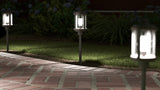 Kichler 2-Watt Olde Bronze Low Voltage Hardwired LED Path Light, 180 Lumens, 3000K