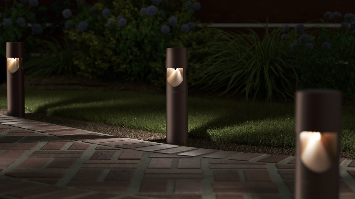 Kichler 3-Watt Olde Bronze Low Voltage Hardwired LED Path Light