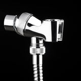 3-Spray 4.75 in. Round Single Wall Mount Fixed Adjustable Handheld Shower Head in Chrome - Super Arbor